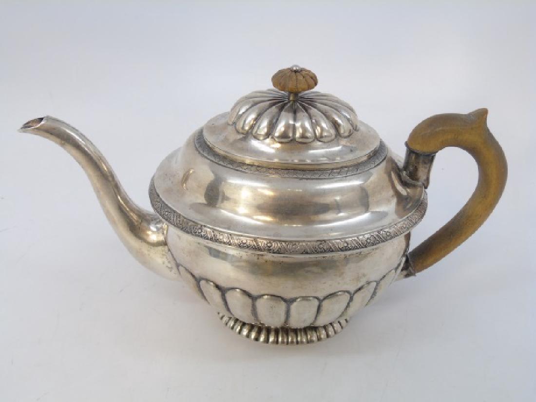 Antique 19th C Imperial Russian Silver Tea Pot (1 of 6)