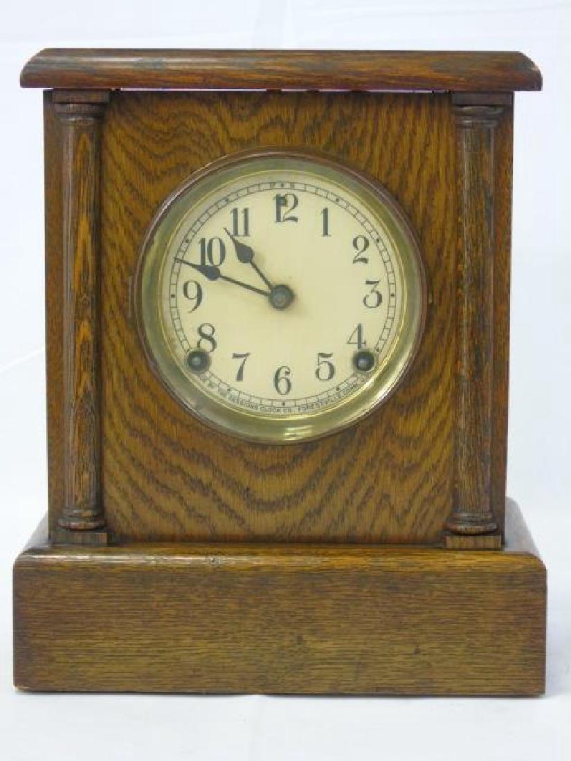 Vintage Oak Mantel Clock by Sessions Clocks of CT (1 of 7)