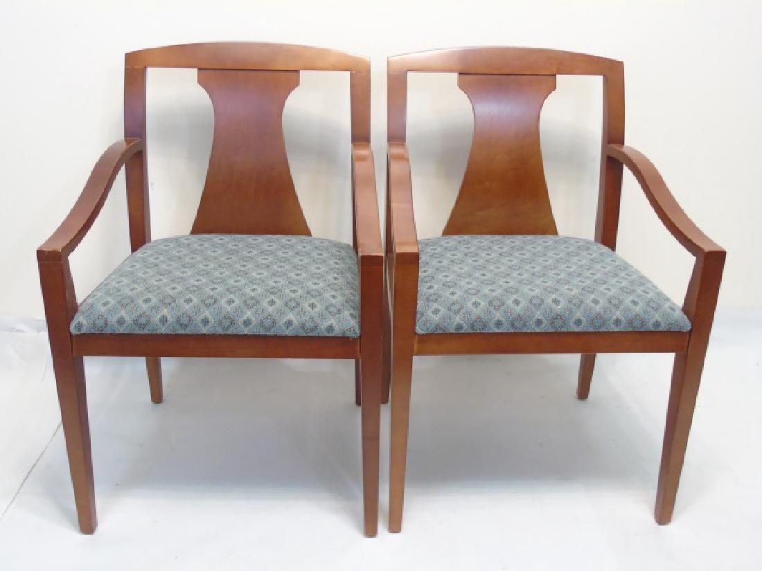 Pair of Contemporary Art Deco Style Armchairs (1 of 4)