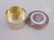 Antique 19th C Gold Sterling Guilloche Enamel Box - 4