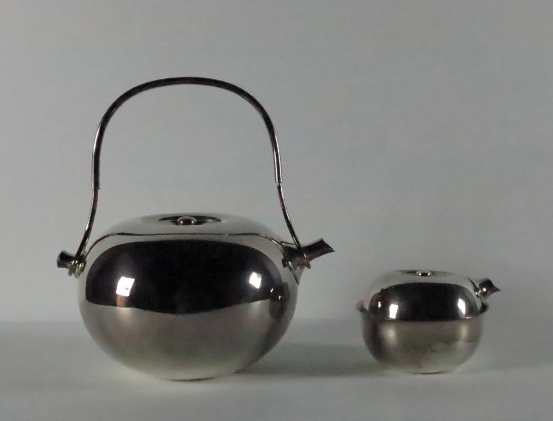 Silverplate Tea Set by Viviana Torun for Dansk