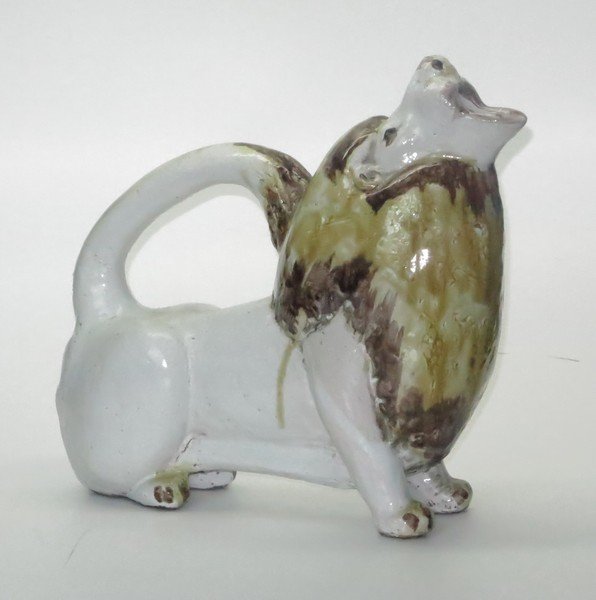 Italian Pottery Lion Pitcher (1 of 6)