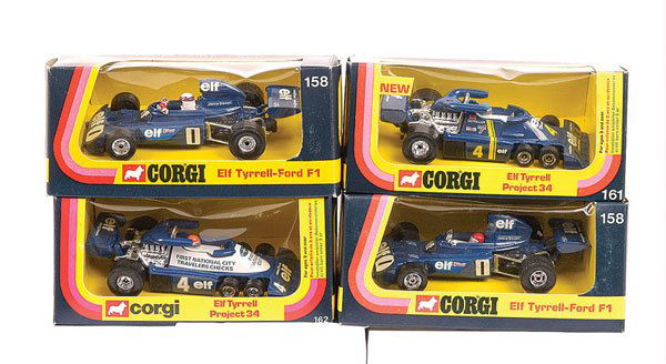 CORGI Elf Tyrrell-Ford F1 Racing Car Corgi No.158 Elf Tyrrell Ford