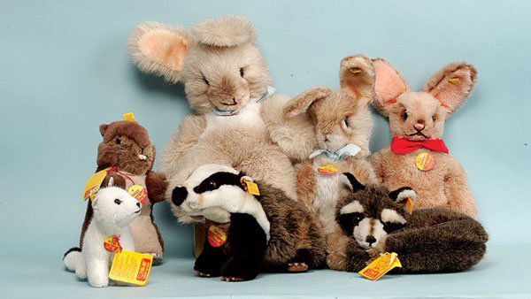 steiff plush animals