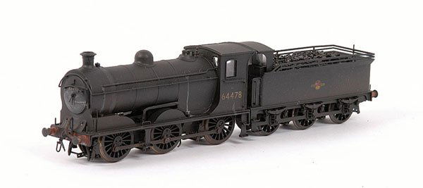 DJH Kitbuilt J35 0-6-0 Loco & Tender: OO Gauge DJH Kitbuilt J35 0-6-0 Loco and Tender BR black No.64478. Fitted with a portescap or similar motor. Built by Eric Robinson and professionally painted with light weathering. Excellent.