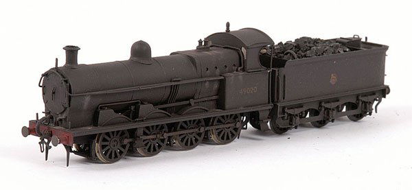 Jamieson Kitbuilt Super D 0-8-0 Loco & Tender: OO Gauge Jamieson Kitbuilt Super D 0-8-0 Loco and Tender BR black No.49020. Fitted with a portescap or similar motor. Built by Eric Robinson and professionally painted with medium weathering. Excellen