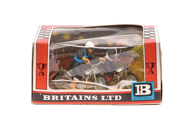Britains No.9684 Speedway Racers Twin Set