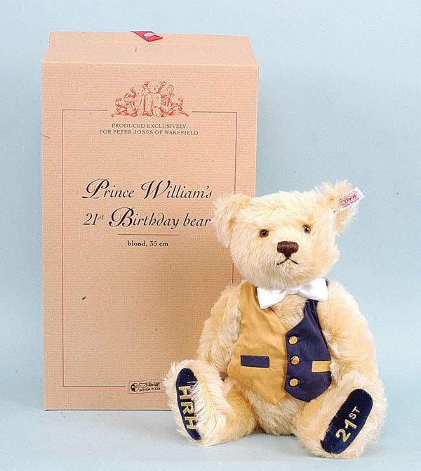 steiff birthday bear