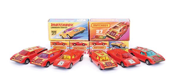 matchbox superfast no 27 lamborghini countach