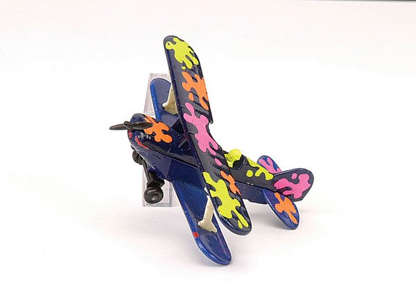 Sky-Busters Pre-production Kits Special: Matchbox - Sky-Busters Pre-production Kits Special finished in two-tone blue with fluorescent blue and fluorescent splashes.