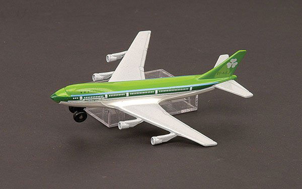 Sky-Busters Pre-pro SB10 Boeing 747 "Air Lingus": Matchbox - Sky-Busters Pre-production No.SB10 Boeing 747 "Air Lingus" - green, white, silver.