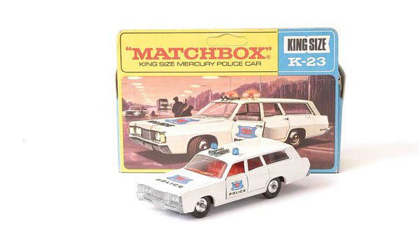 matchbox mercury police car