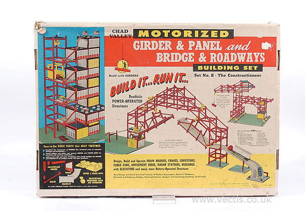 chad valley girder and panel building set