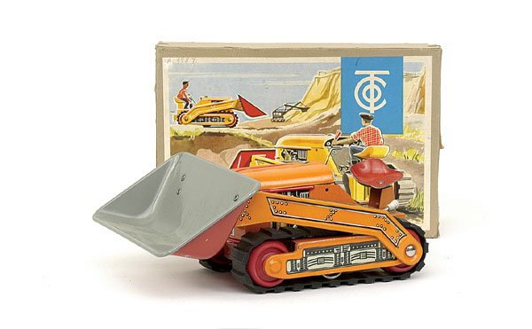 Tipp No.21092 clockwork smaller scale Bulldozer