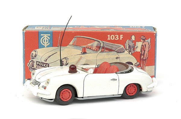 Tipp No.103F Porsche Police Car
