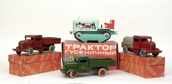 A group of Lorries by Stella of Czechoslovakia