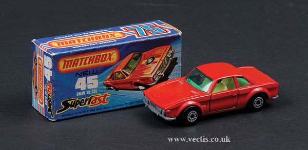 matchbox no 45 bmw 3.0 csl