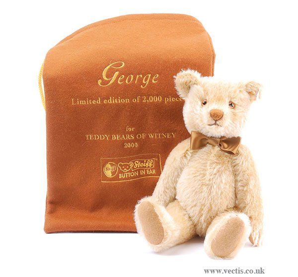 steiff george teddy bear