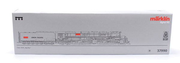 Marklin 37990 4-8-8-4 Union Pacific Big Boy: HO Marklin 3-Rail Digital with sound 37990 4-8-8-4 Union Pacific Big Boy No.4013, condition Mint in Mint wooden presentation box complete with outer box and original cardboard outer mailer plus all in