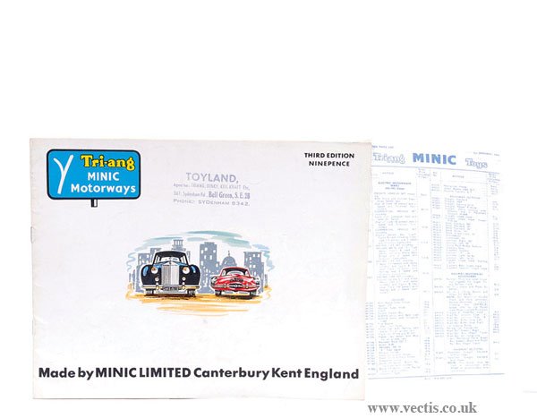 Triang Minic Motorways 1963 Catalogue
