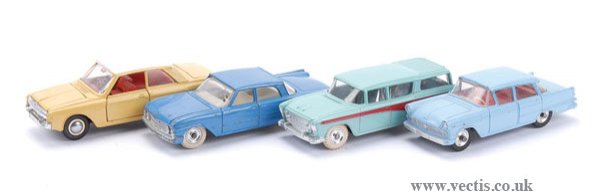 Dinky - A Group of Cars