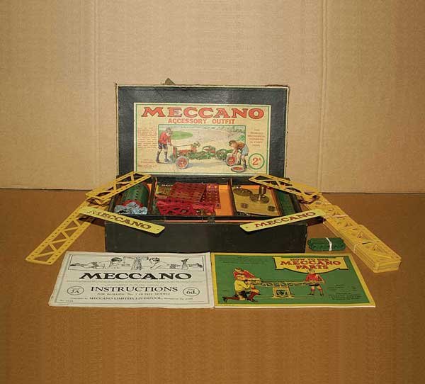 Meccano 1930s No.2A Set with Components