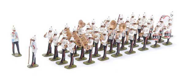 Soldiers, Soldiers - Bahamas Police Band: Soldiers, Soldiers [John Tunstill] - Bahamas Police Band, comprising: British Band Master, Drum Major with Baton & 33 x marching Police Musicians playing various instrumentation. Near Mint overall, no
