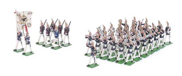 Unconfirmed Maker-Prussian Garde Grenadiers Band