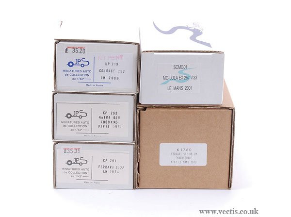 JPS - A Group of Unmade Resin Kits