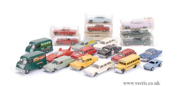 Hubley - A Group of Cars