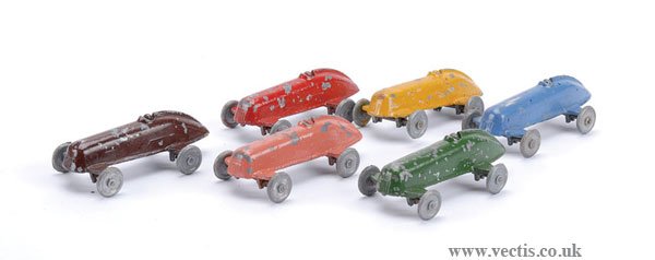 Mafwo 3.5" Race Cars x 6