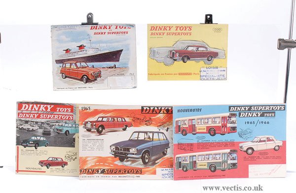French Dinky - A Group of Catalogues