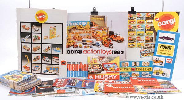 Corgi - A Group of Catalogues & Leaflets