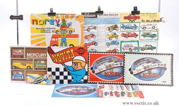 A Group of Norev & Mercury Catalogues