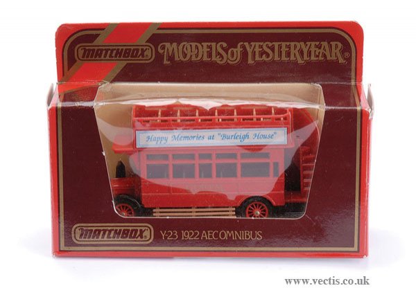 Matchbox MOY Y23 AEC Omnibus "Burleigh House"