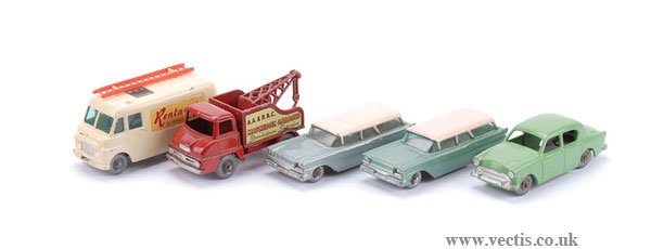 Matchbox Unboxed No.43a Hillman Minx & Others