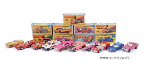 Matchbox Superfast No.5 Lotus Europa & Others