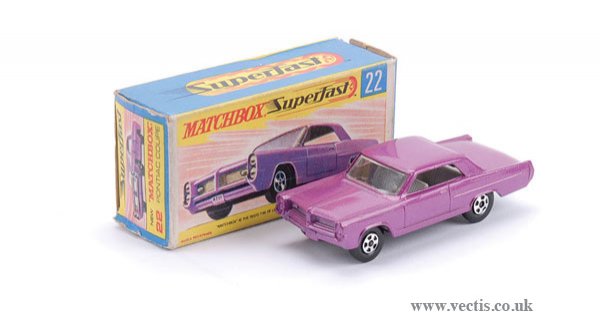 Matchbox Superfast No.22 Pontiac Sports Coupe