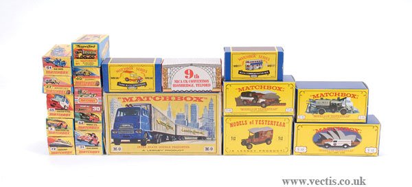 Matchbox Superfast No.51 8-wheel Tipper & Others