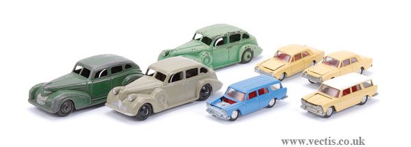 Dinky - A Group of 39 Series Cars