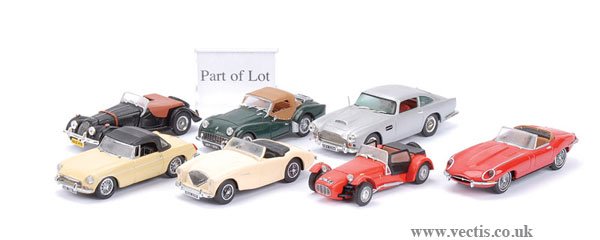 Matchbox Collectable - A Group of Sports Cars