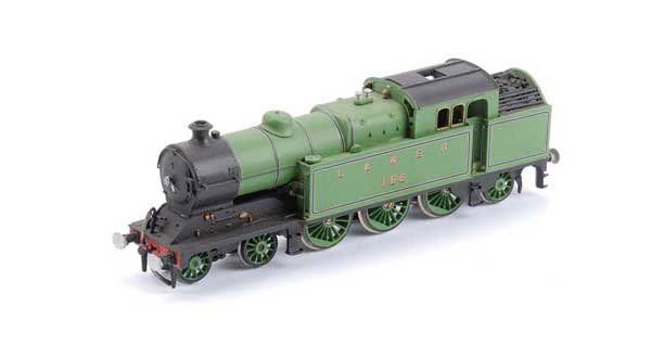 Nu-cast 4-6-2 A5 Class Tank Loco: OO Gauge Kitbuilt Nu-cast 4-6-2 LNER lined apple green A5 (EX.G.C.R. 9N) Class Tank Loco, nicely built and painted, condition Excellent.