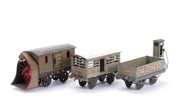 Hornby O Gauge 4-wheeled Goods Wagons