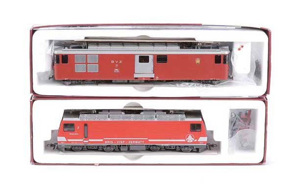 HO-m Bemo Bo-Bo Overhead Electric Locos (1 of 1)