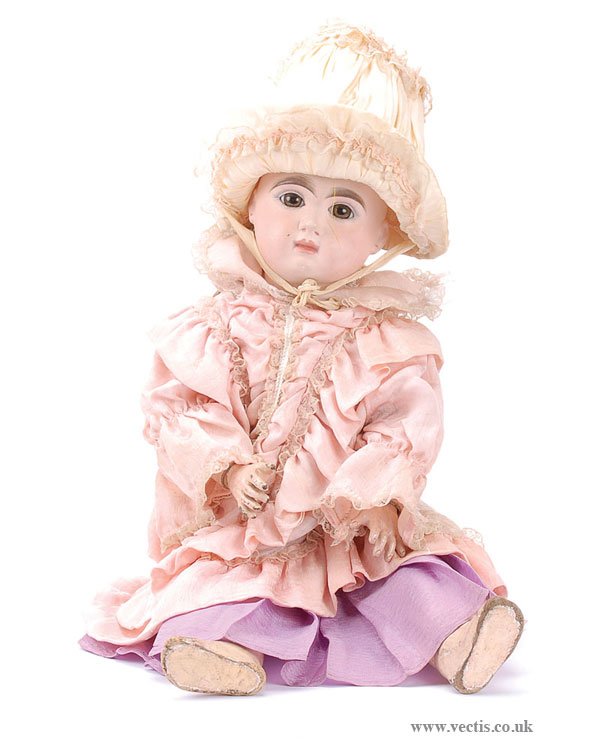 Bebe Mascotte Bisque Doll French 1890-1901