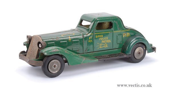Marx Toys (USA) Siren Police Car