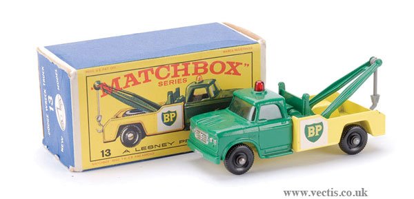 matchbox dodge wreck truck