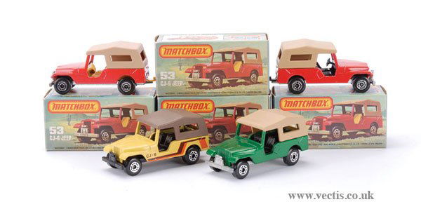 matchbox no 53 jeep