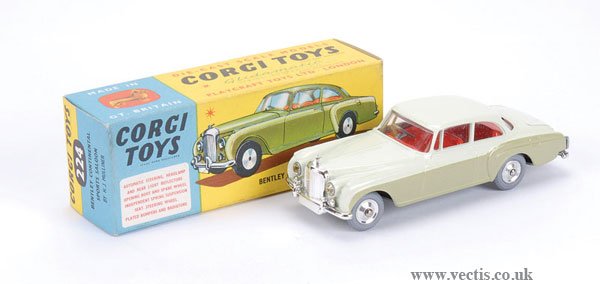 Corgi No.224 Bentley Continental Sports Saloon