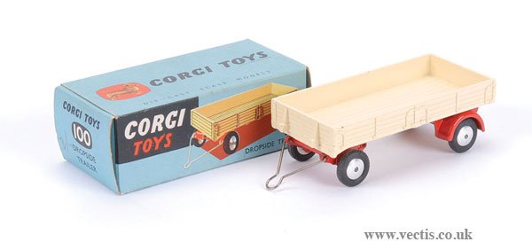 Corgi No.100 Dropside Trailer
